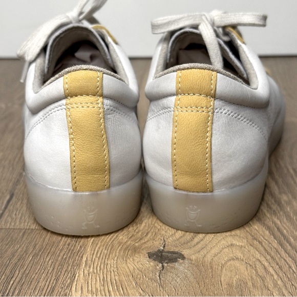 Softino by Fly London White and Yellow Sneakers size 40 us size 9 - Picture 6 of 6